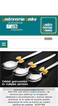 Mobile Screenshot of gastronomiabaska.com